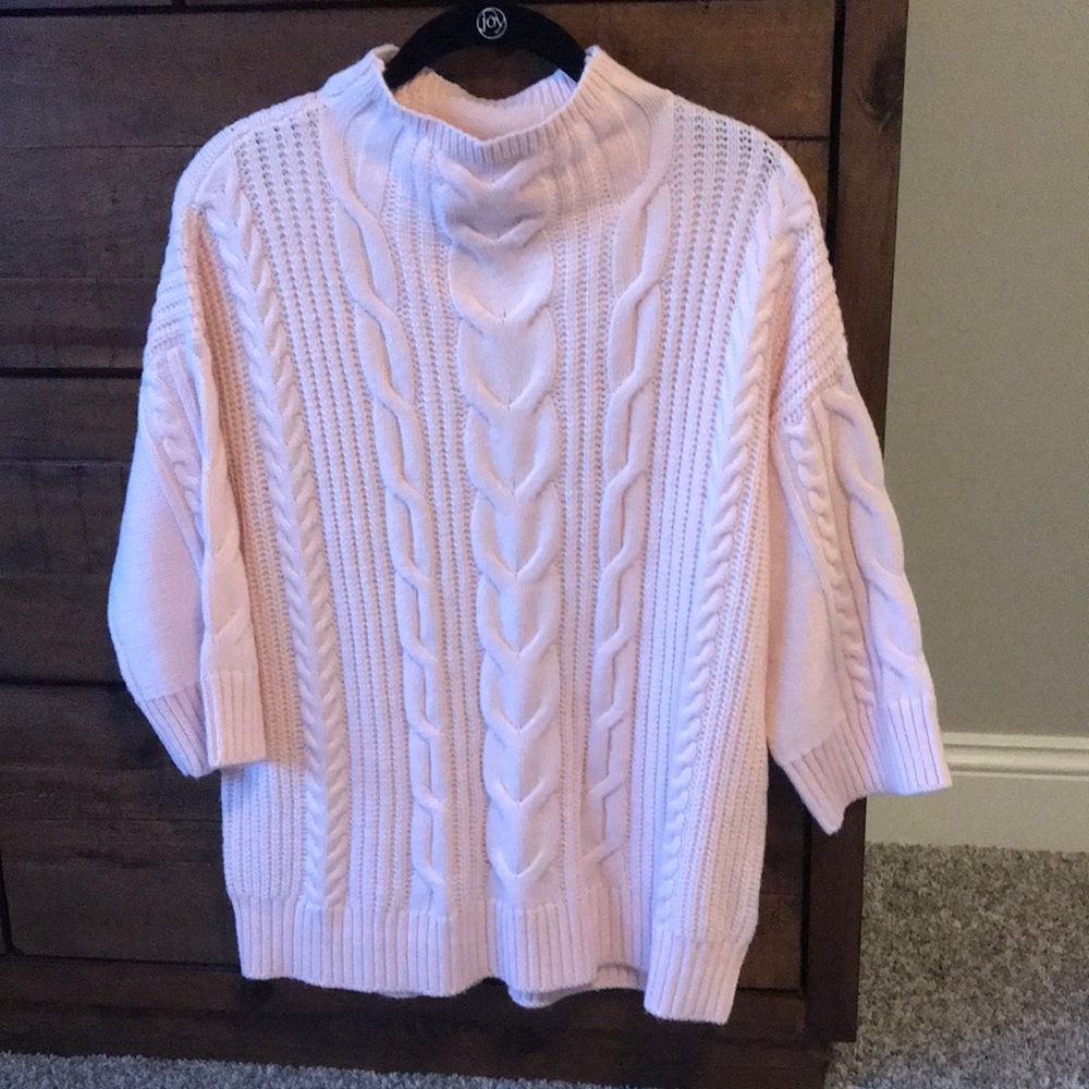 New Vince Camuto sweater- light pink color!